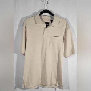 Marc Edwards polo size medium, beige color